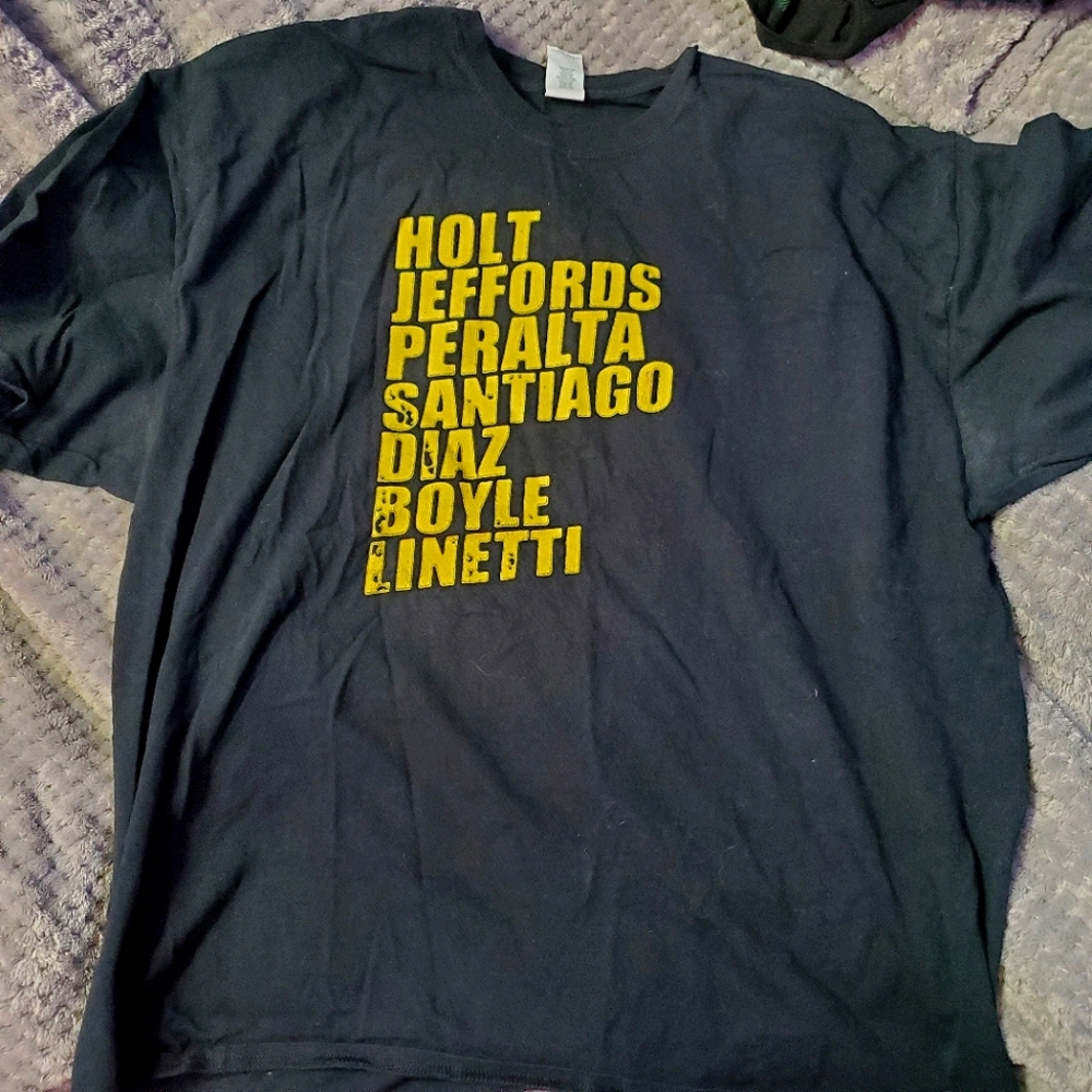 Brooklyn 99 names shirt